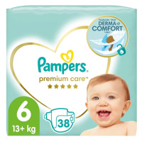 PAMPERS - Premium Care Pleny jednorázové 6 (13 kg+) 38 ks