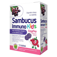 Sambucus Immuno Kids lízátka 5 ks