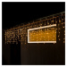 Konstsmide Christmas LED světelná clona ledový déšť jantarová transp. 10m