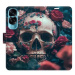 iSaprio Flip pouzdro Skull in Roses 02 pro Honor 90 Lite 5G