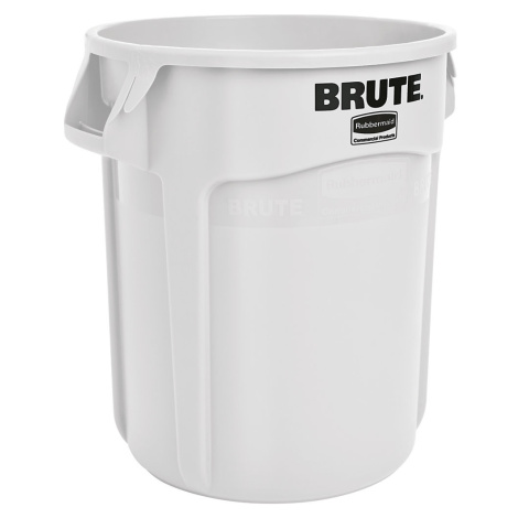 Rubbermaid Univerzální kontejner BRUTE®, kulatý, objem 37 l, bílá