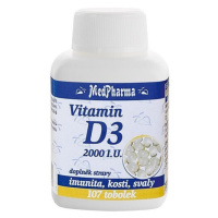 MedPharma Vitamin D3 2000 I.U. tob.107