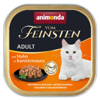 Animonda Vom Feinsten Adult NoGrain v omáčce 36 x 100 g - kuřecí v mrkvové omáčce