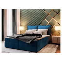 MSL Kontinentální čalouněná postel LOTO (140 x 200 cm) Barva látky: MONOLITH 77