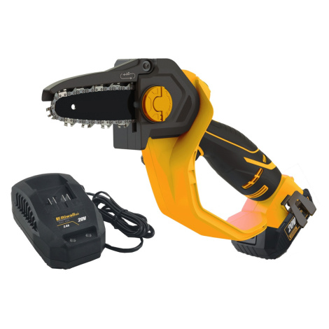 Riwall PRO RAHS 1820i 20V SET - akumulátorová ruční řetězová pila  (s 2 Ah akumulátorem a nabííj