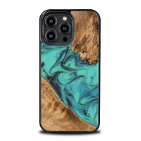 Bewood Unikátní Pouzdro pro iPhone 15 Pro Max – tyrkysové