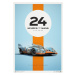 Umělecký tisk Porsche 917 - Gulf - 24h Le Mans - 1971 - Limited Poster Re-edition, Automobilist,