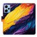 iSaprio flip pouzdro Fire Paint pro Xiaomi Redmi Note 12 Pro+ 5G