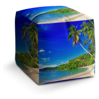 Taburet Cube Pláž 2: 40x40x40 cm