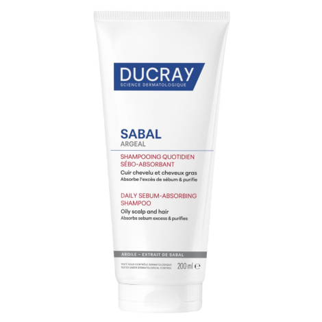 Ducray Sabal Argeal Šampon absorbující kožní maz 200 ml