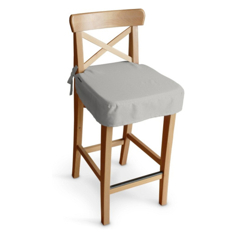 Dekoria Sedák na židli IKEA Ingolf - barová, světlá holubí šeď, barová židle Ingolf, Etna, 705-9