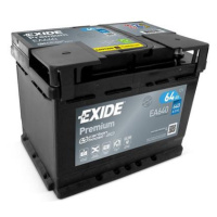 Autobaterie EXIDE Premium EA640 64Ah 12V 640A