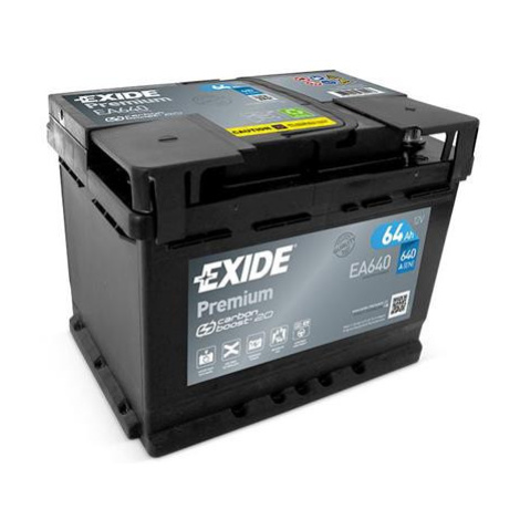 Autobaterie EXIDE Premium EA640 64Ah 12V 640A