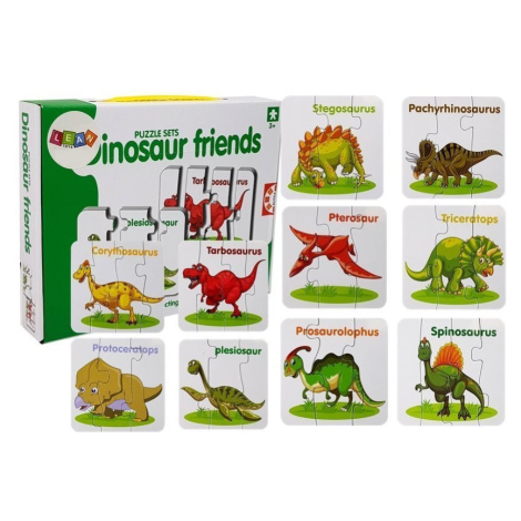mamido Vzdělávací puzzle dinosauři