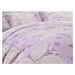 Bavlněné povlečení PONSA fialové Rozměr povlečení: 70 x 90 cm | 140 x 220 cm