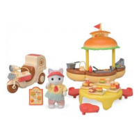 Sylvanian Families Pojízdný stánek s hamburgery