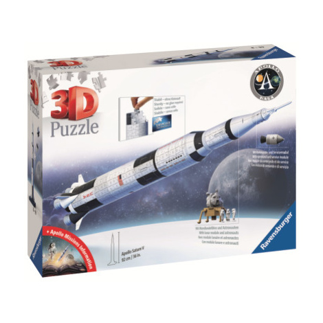 Ravensburger Vesmírná raketa Saturn V 92cm 432 dílků