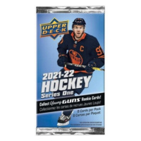 2021-22 NHL Upper Deck Series One Gravity Feed balíček - hokejové karty