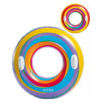 INTEX Kruh plavací s úchyty 91cm nafukovací kolo do vody Vír 2 barvy 59256