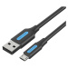 Nabíjecí kabel USB 2.0 na Micro USB Vention COLBF 1m (černý)