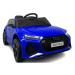 mamido Elektrické autíčko Audi RS6 GT modré