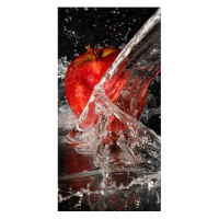 Dekor skleněný - jablko ve vodě 30/60