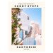 Fotografie Sunny Steps (Santorini, Greece), 30 × 40 cm