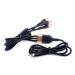 3v1 Kabel WG USB-C/Lightning/Micro na USB-C, 1,5m, až 100W,černá