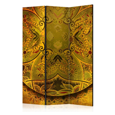 Paraván Mandala: Golden Power Dekorhome 225x172 cm (5-dílný) Artgeist