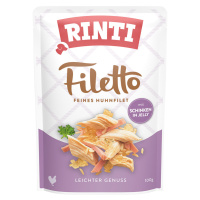 RINTI Filetto Pouch in Jelly 2 x 24 kapsiček (48 x 100 g) - Kuřecí se šunkou