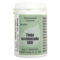 Thuja occidentalis AKH C99 60 neobalených tablet