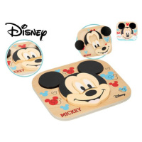Mickey Mouse puzzle dřevěné 6dílků