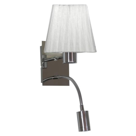Nástěnná lampa s LED čtecím světlem, vypínač Sylwana CANDELLUX