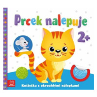 Prcek nalepuje 2+ / Knížečka s okrouhlými nálepkami - Agnieszka Bator, Sylwia Izdebska