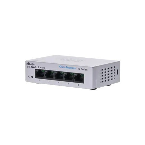 Cisco switch CBS110-5T-D (5xGbE, fanless)