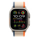 Apple Watch Ultra 2 49mm titanová s oranžovobéžovým trailovým tahem S/M Titanová