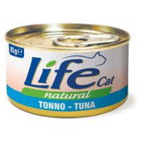 LifeCat Natural Adult mokré krmivo pro kočky 24 x 85 g - Tuňák