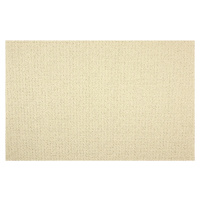 Avanti Metrážový koberec Alfawool 86 bílý - Kruh s obšitím cm