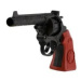 Teddies Revolver/pistole na kapsle 8 ran plast 20cm na kartě 15x25x3cm