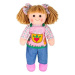 Bigjigs Toys Látková panenka Elsie 34cm