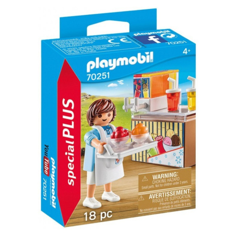 Playmobil 70251 prodejce ledové tříště