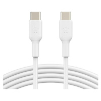 Belkin BOOST Charge USB-C/USB-C kabel, 1m, bílý