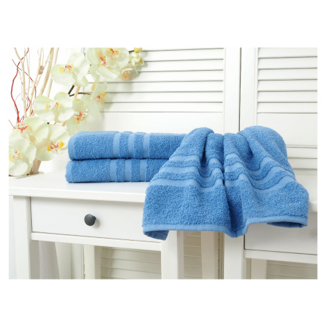 B.E.S. - Petrovice, s.r.o. Bavlněný froté ručník Standard - Dark blue Rozměr: 50 x 100