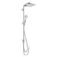 Hansgrohe Crometta - Sprchová souprava E 240 Showerpipe pro renovace, EcoSmart 9 l/min, chrom 27