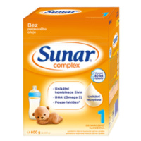 SUNAR Complex 1 počáteční kojenecké mléko (+ mnostvo X600 g)