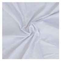 Kvalitex Jersey prostěradlo s lycrou 180 × 200 cm bílé