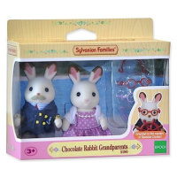 Sylvanian families 5190 babička a dědeček čokoládových králíků