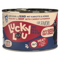 Lucky Lou Lifestage Senior drůbež a hovězí maso 6× 200 g
