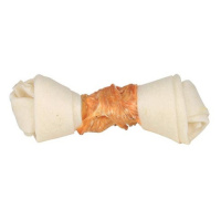 Žvýkací uzel pro psy Trixie Denta Fun s kuřecím masem 11cm*70g 2ks