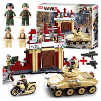 Stavebnice Tank Transporter Puma Bitva o Stalingrad Bunkr Lego Zbraň